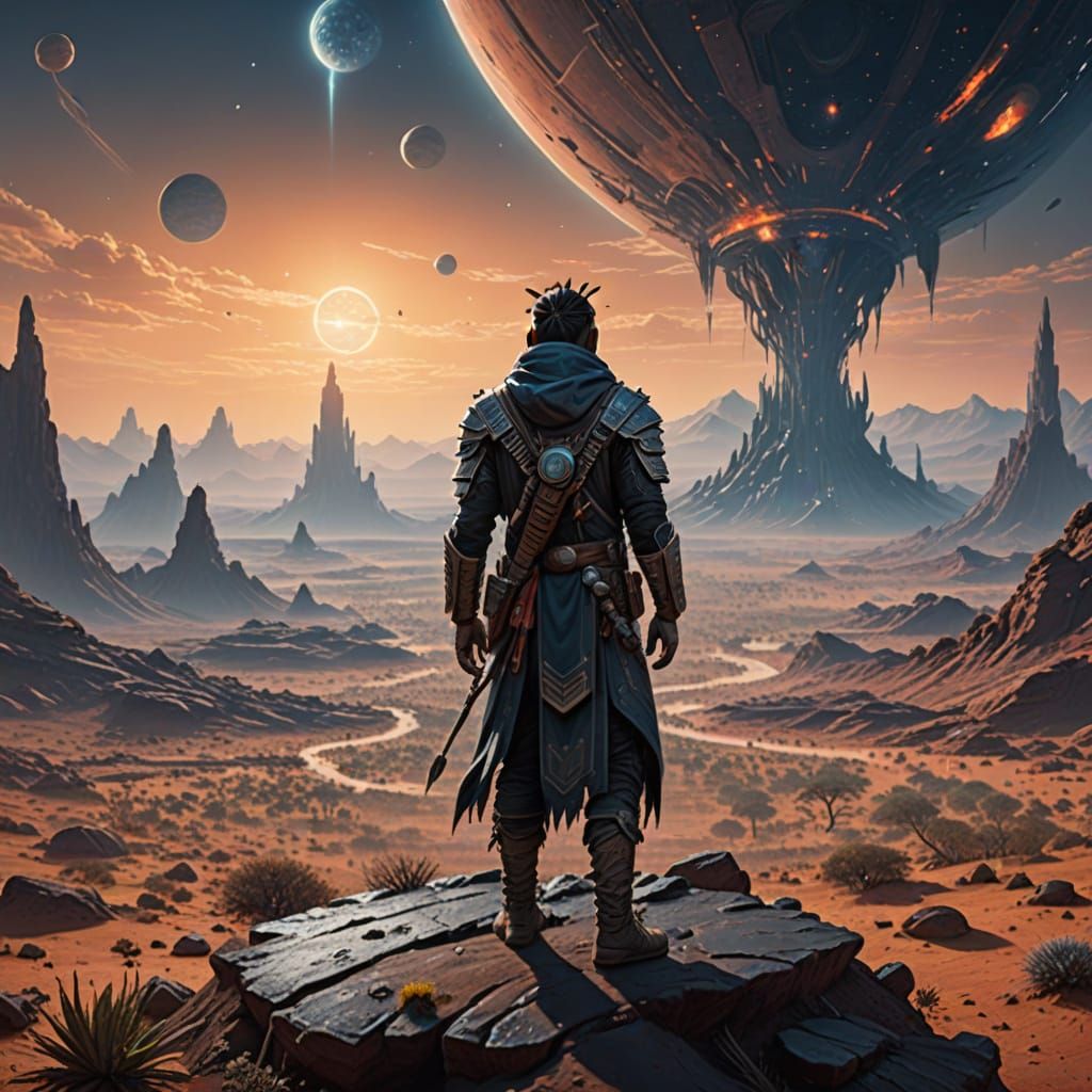 Ancient Warrior Discovers Alien Landscape