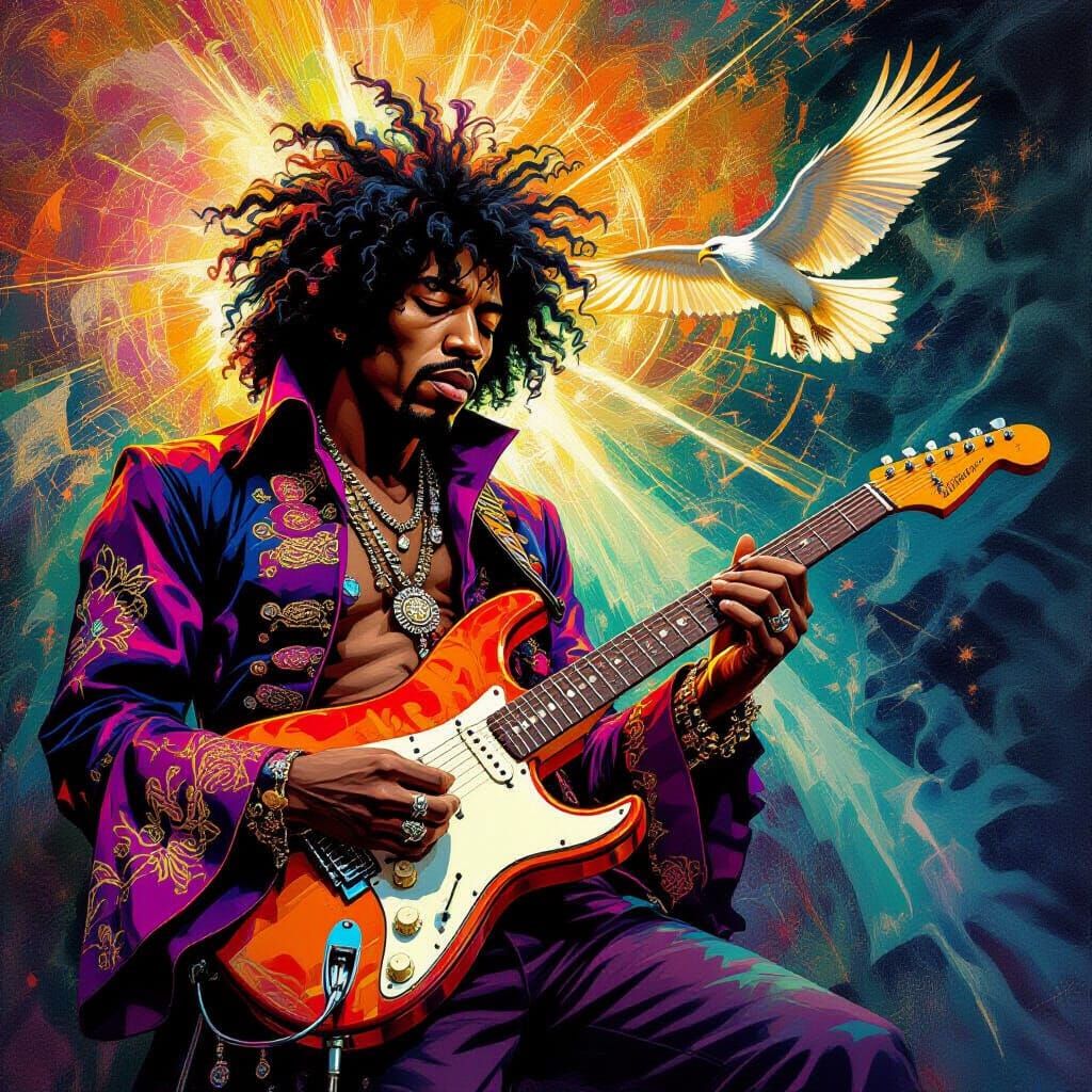 Jimi Hendrix: Psionic Shaman of Neuro-Sorcery