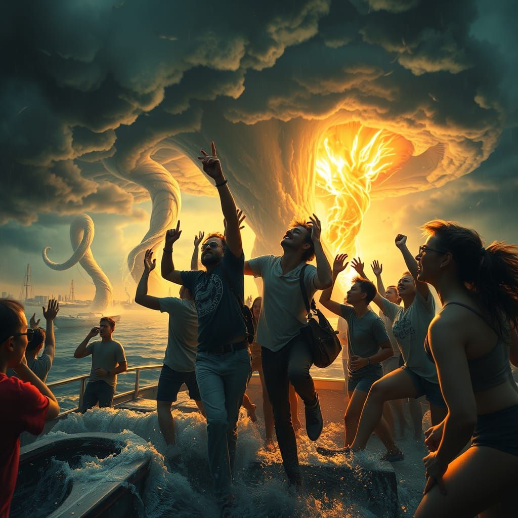 Apocalyptic Celebration: Embracing the Storm