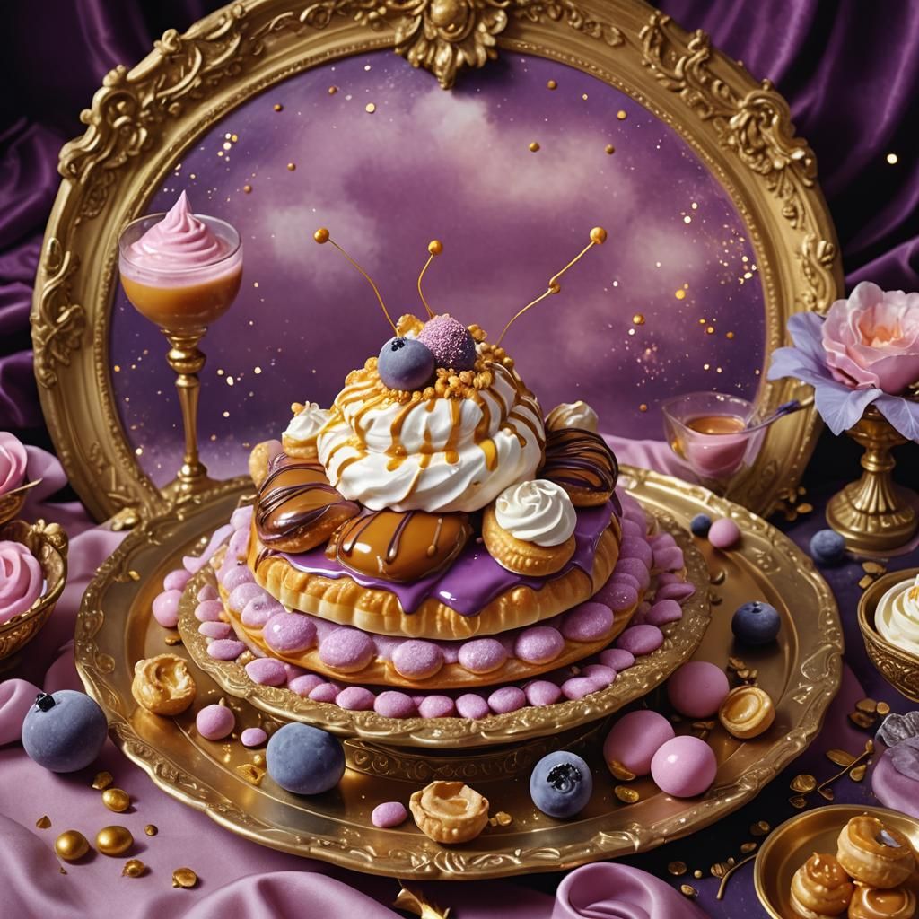 Fantastical Dessert Still Life in Unreal Engine 5