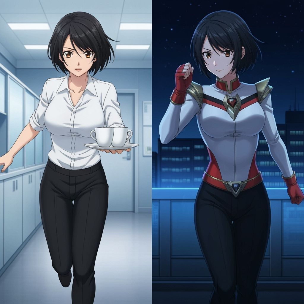 Anime Secretary by Day, Super Sentai Hero by Night