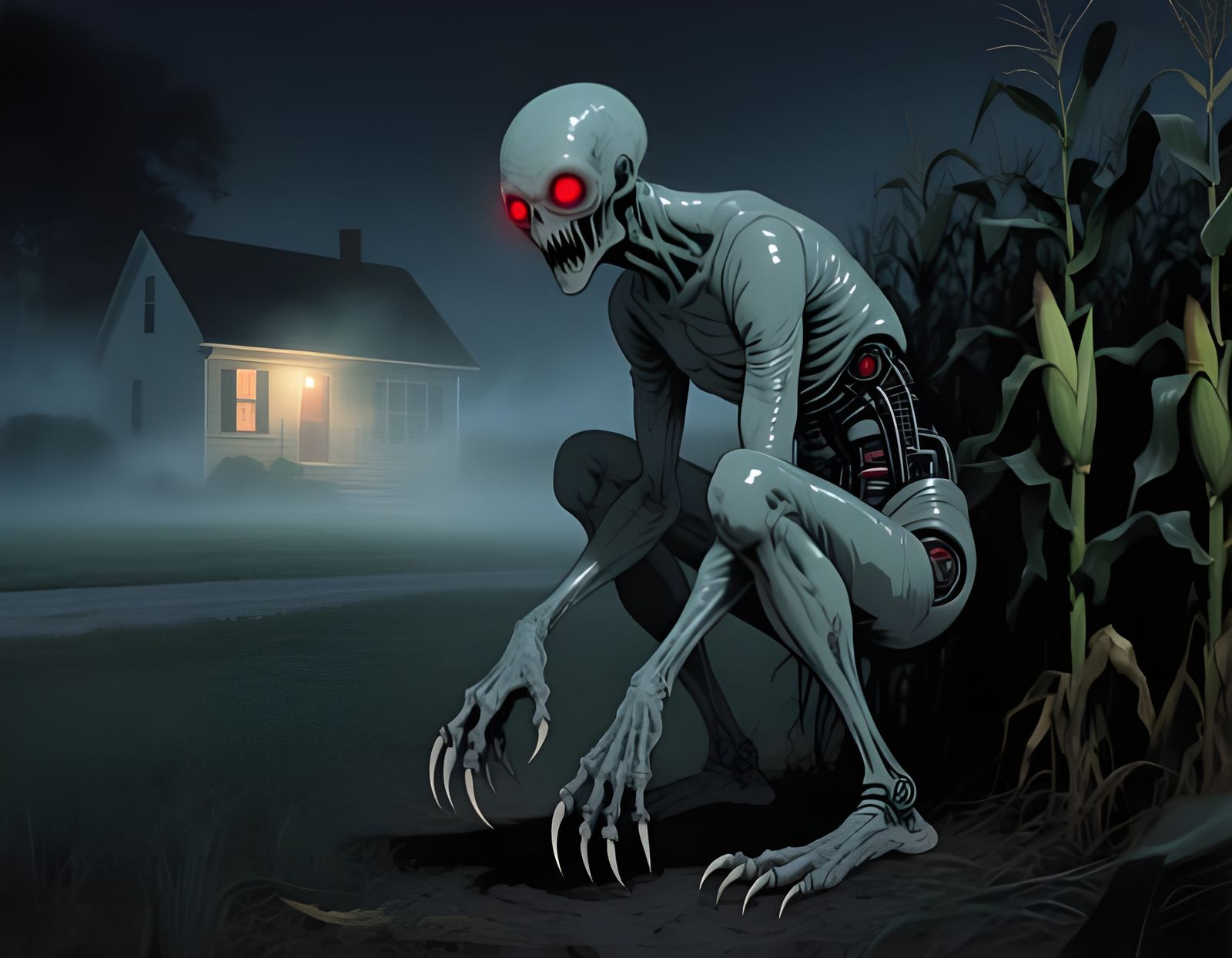 Enfield Horror in Rural Illinois, 1973, Gothic Horror Style