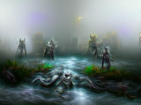Demons of the River: Foggy Souls in High Resolution