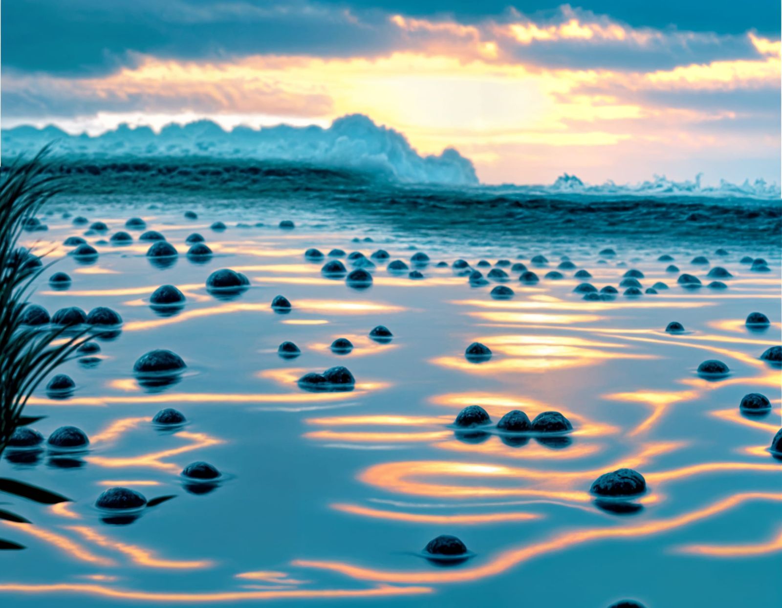 Dramatic Summer Rain Digital Matte Painting