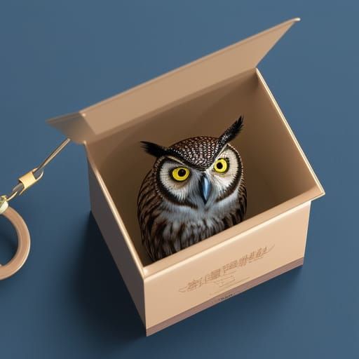 Owl in a Box: Anime Key Visual