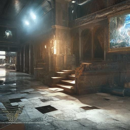 Time Stops: Epic 3D Game Cinematic Graphics
