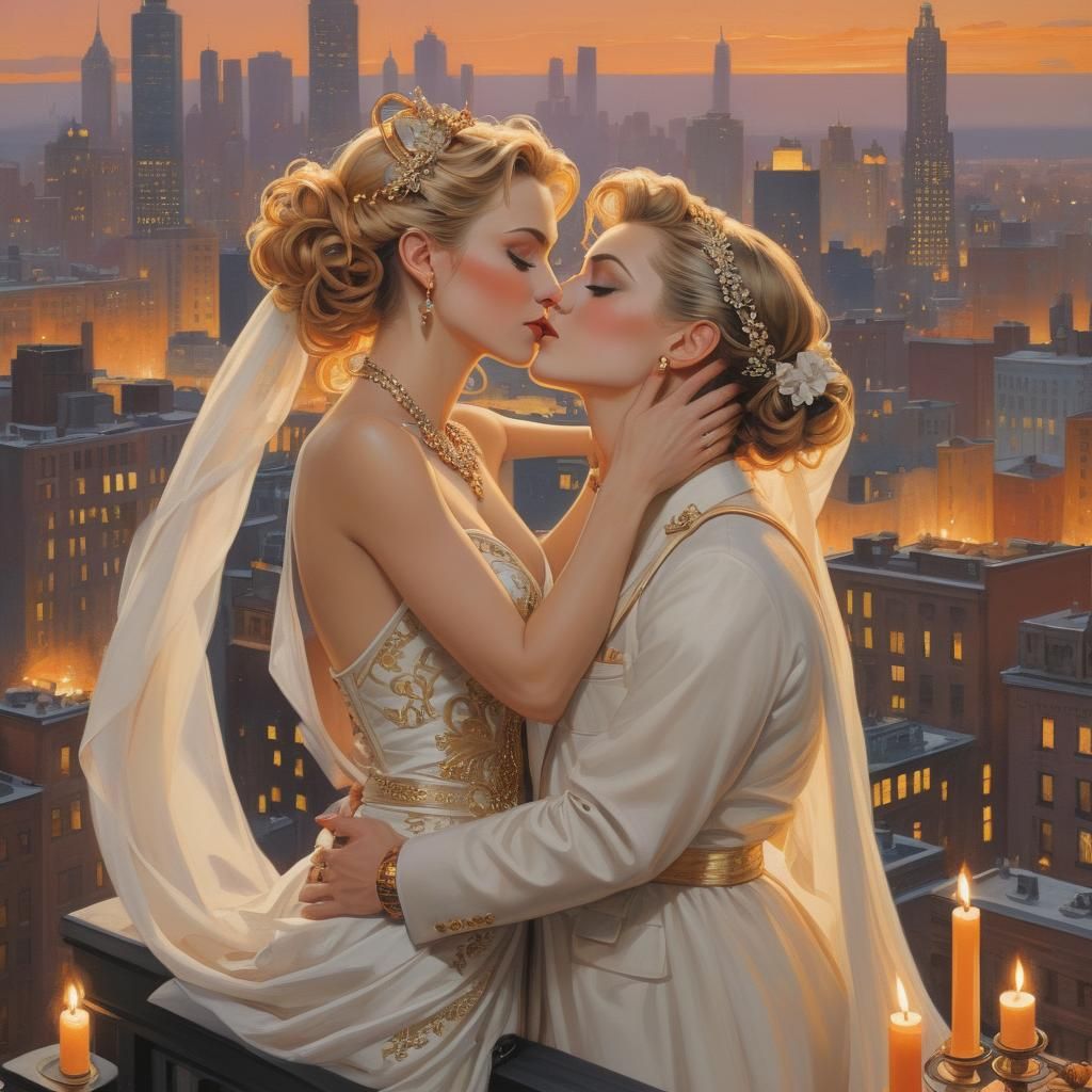 Art by J.C. Leyendecker, Keith Haring, an claustrophobic roo...