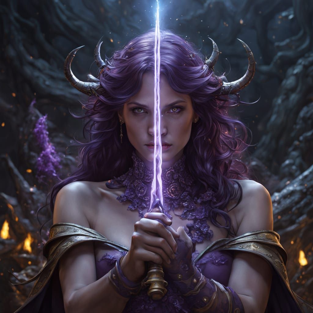 Dark Fantasy Masterpiece: Divine Power vs Pure Evil