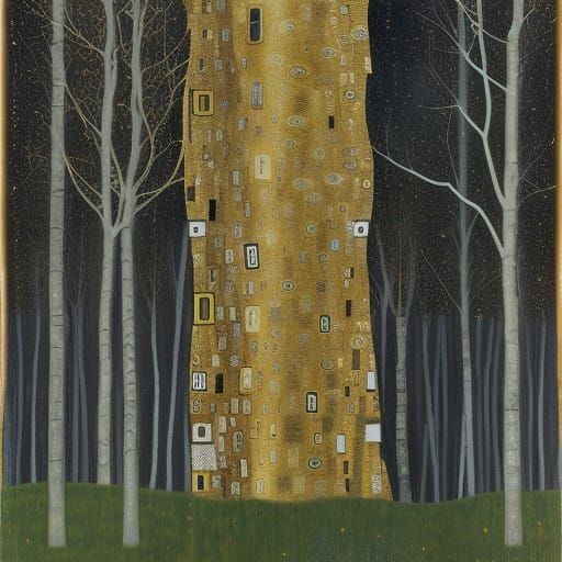 Surrealist Odyssey in Impasto Style