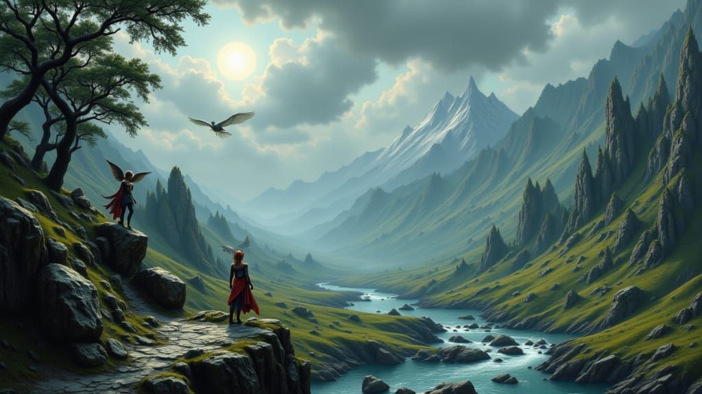 Flux Wings Landscape