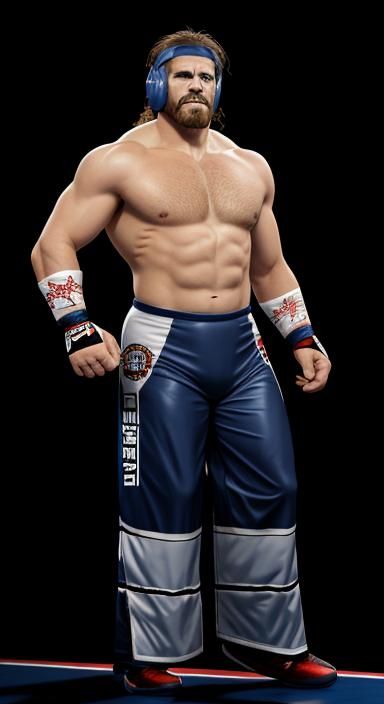 Wrestling ring background