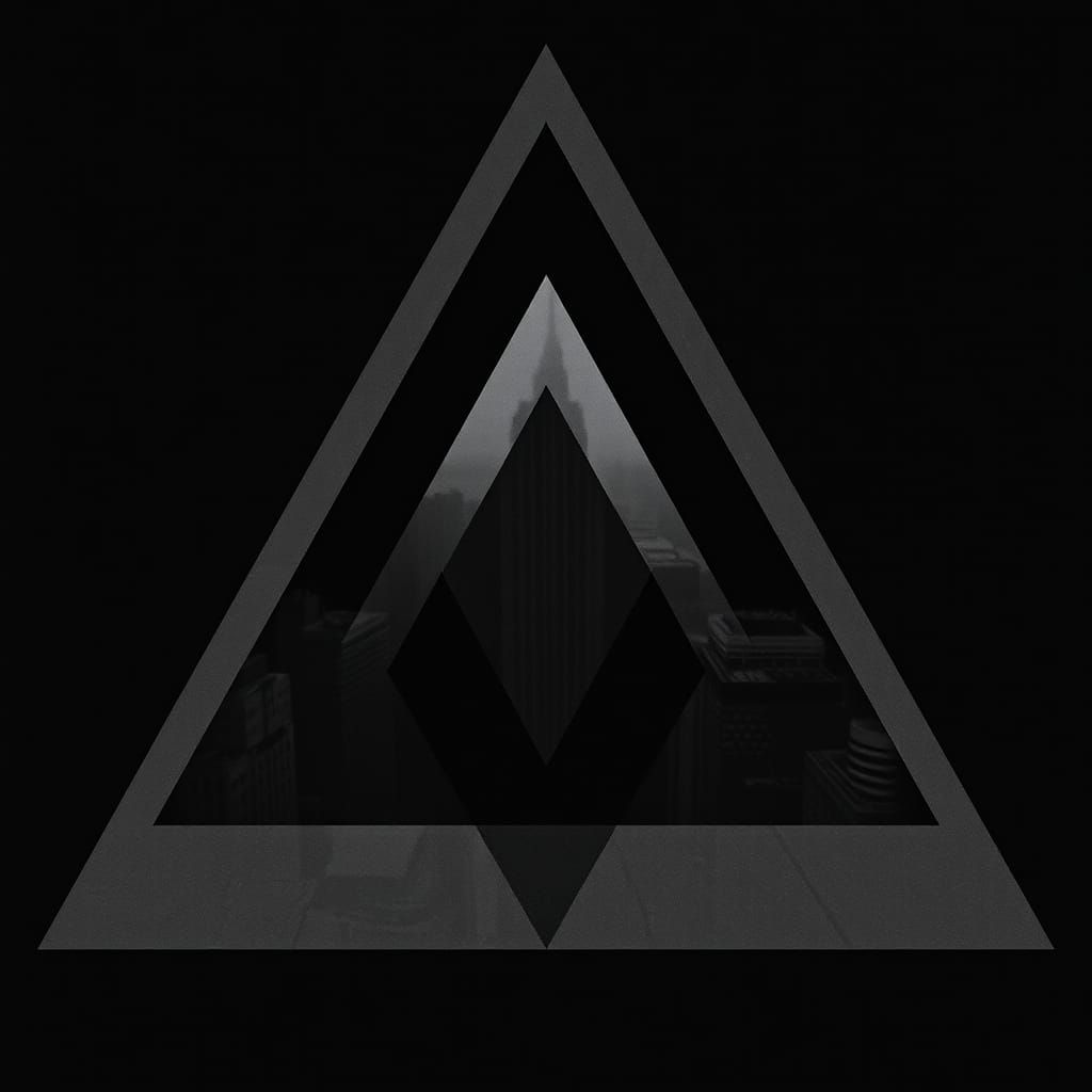 Ethereal Triangular Patterns in Constant Flux