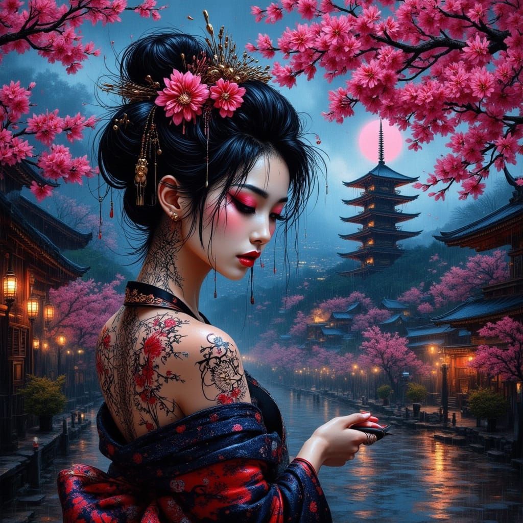 Beautiful Geisha