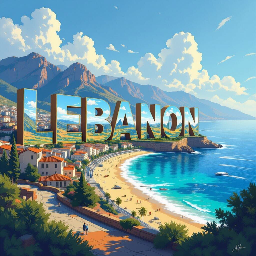 Lebanon: Seasonal Landscapes in Transparent Sculpture