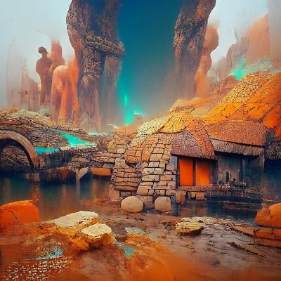 Bronze Age Fantasy Concept Art in 8k