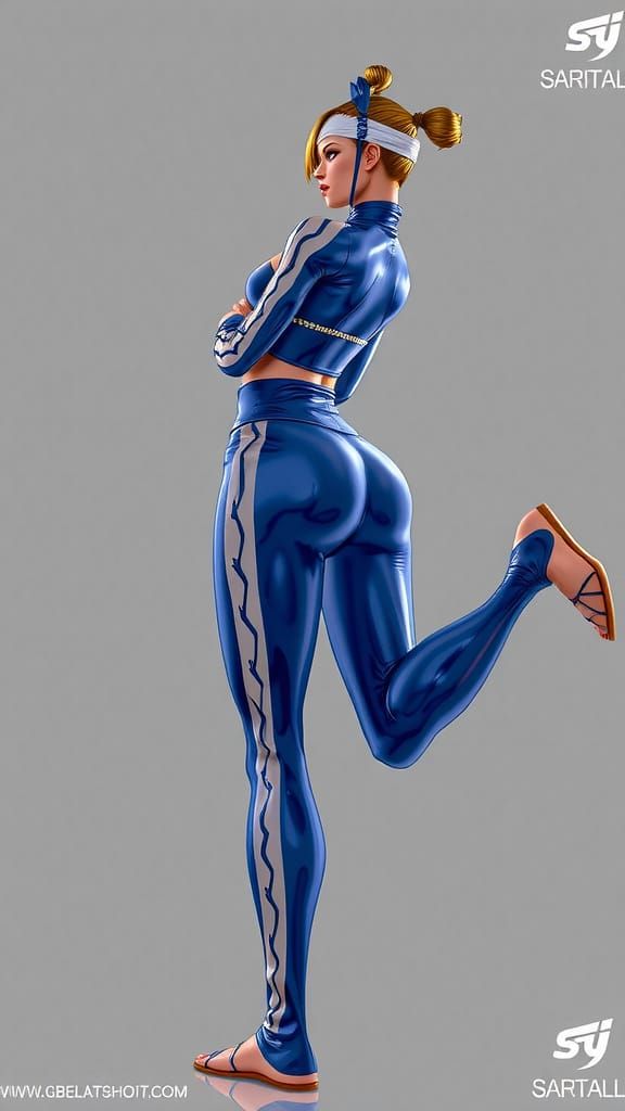 Chun-Li in Bikini: Street Fighter Character