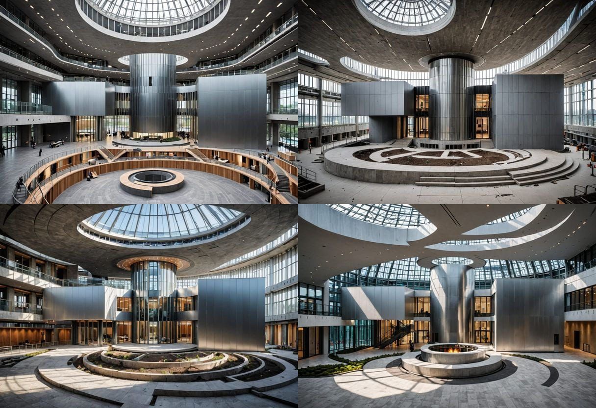 Stunning Public Building with Modern Design