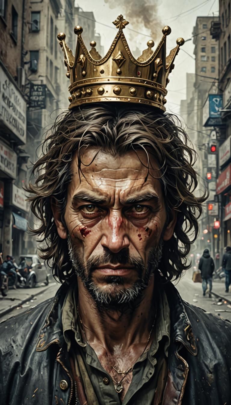 Surreal Portrait: Inner Voices and Duality