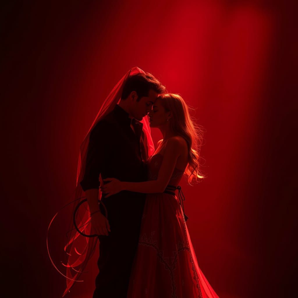 Ethereal Crimson Vortex