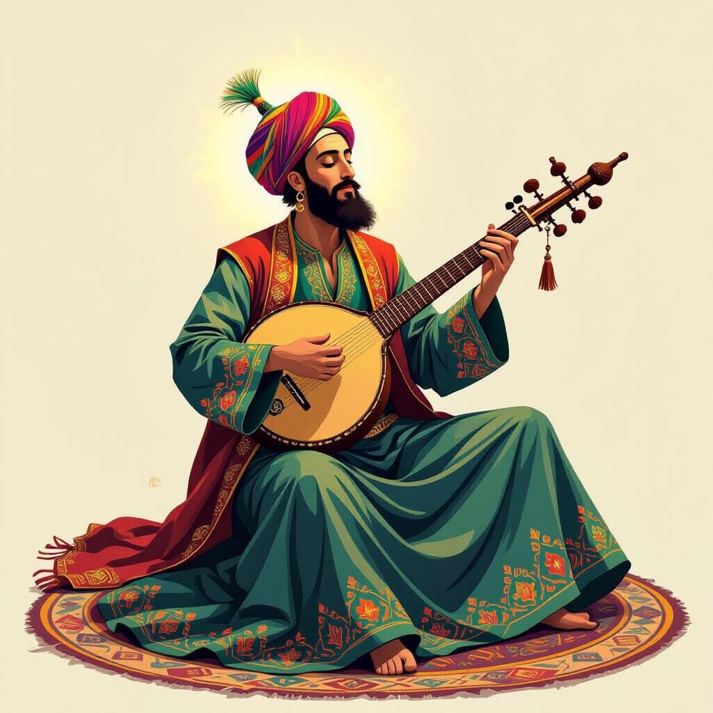 Ecstatic Dervish: Sufi Mysticism and Surrealism