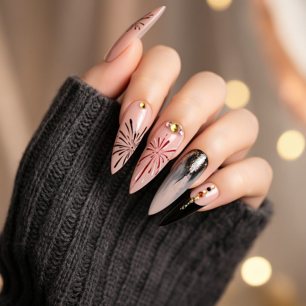 Elegant Fingertips in Soft Focus