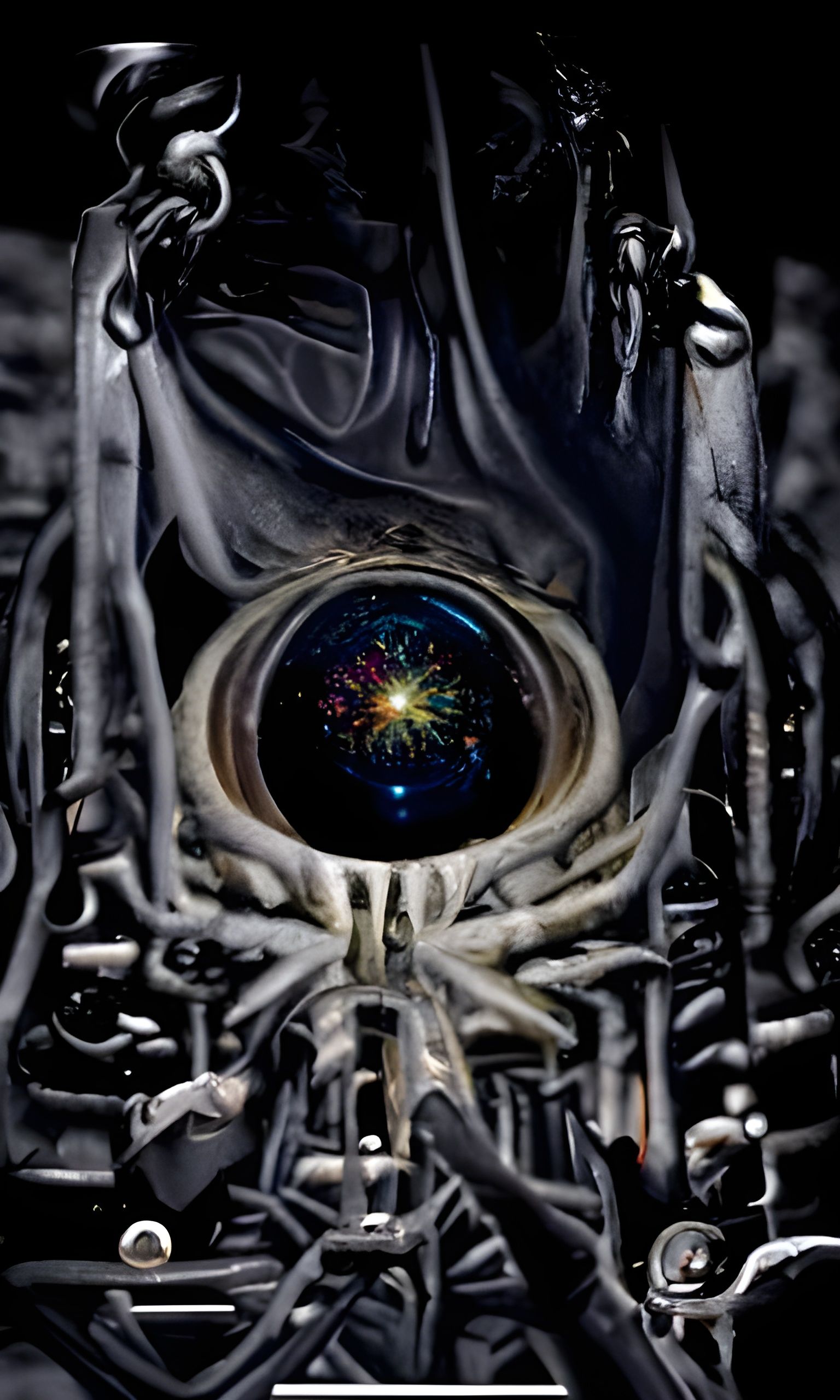 Cosmic Eye of the Universe: A Digital Masterpiece