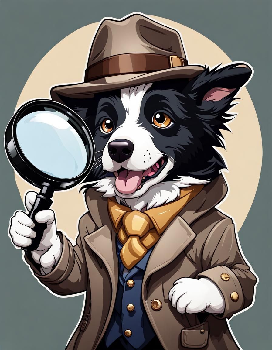 Inspector border collie
