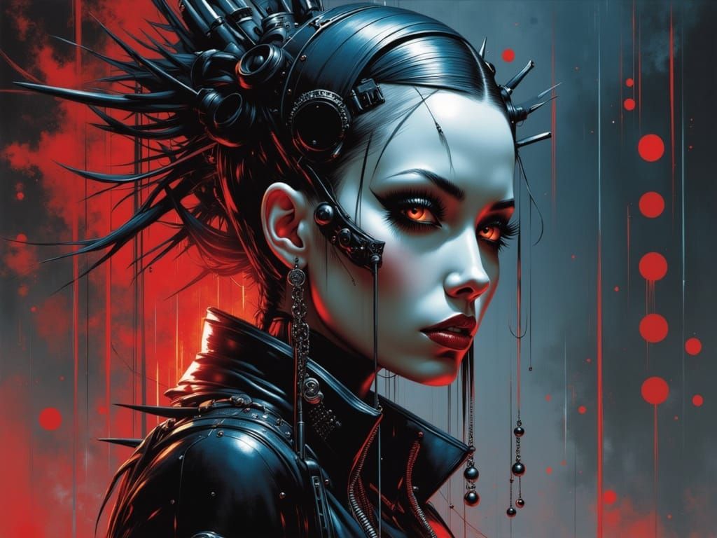 Goth Punk Goddess of Transdimensional Power