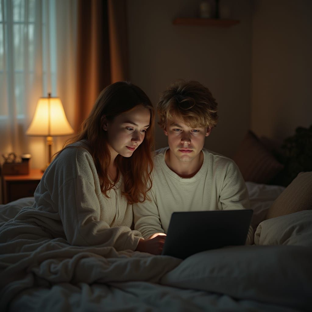 Cozy Video Chat in Cinematic Style