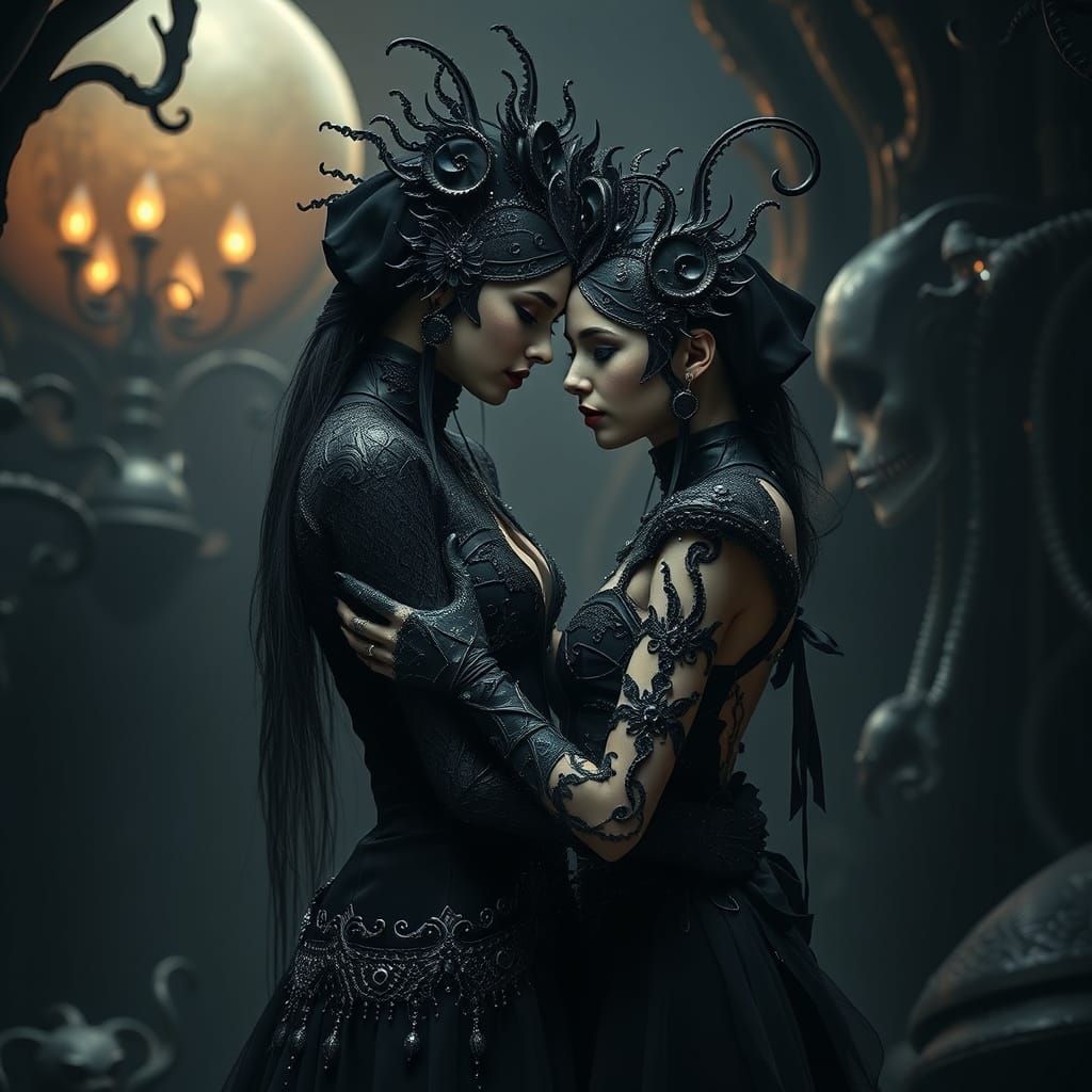 Gothic Embrace: Women in a Biomechanical World