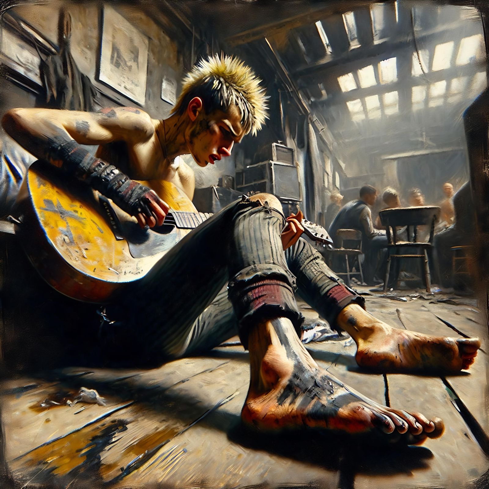 Barefoot Guitarist (8)