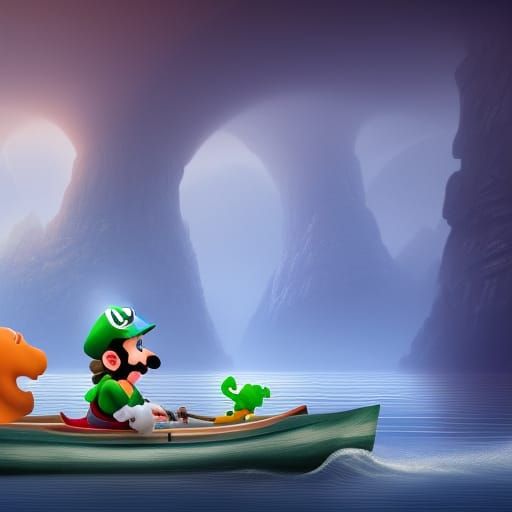 Luigi and Qbert's Fantastical Canoe Trip
