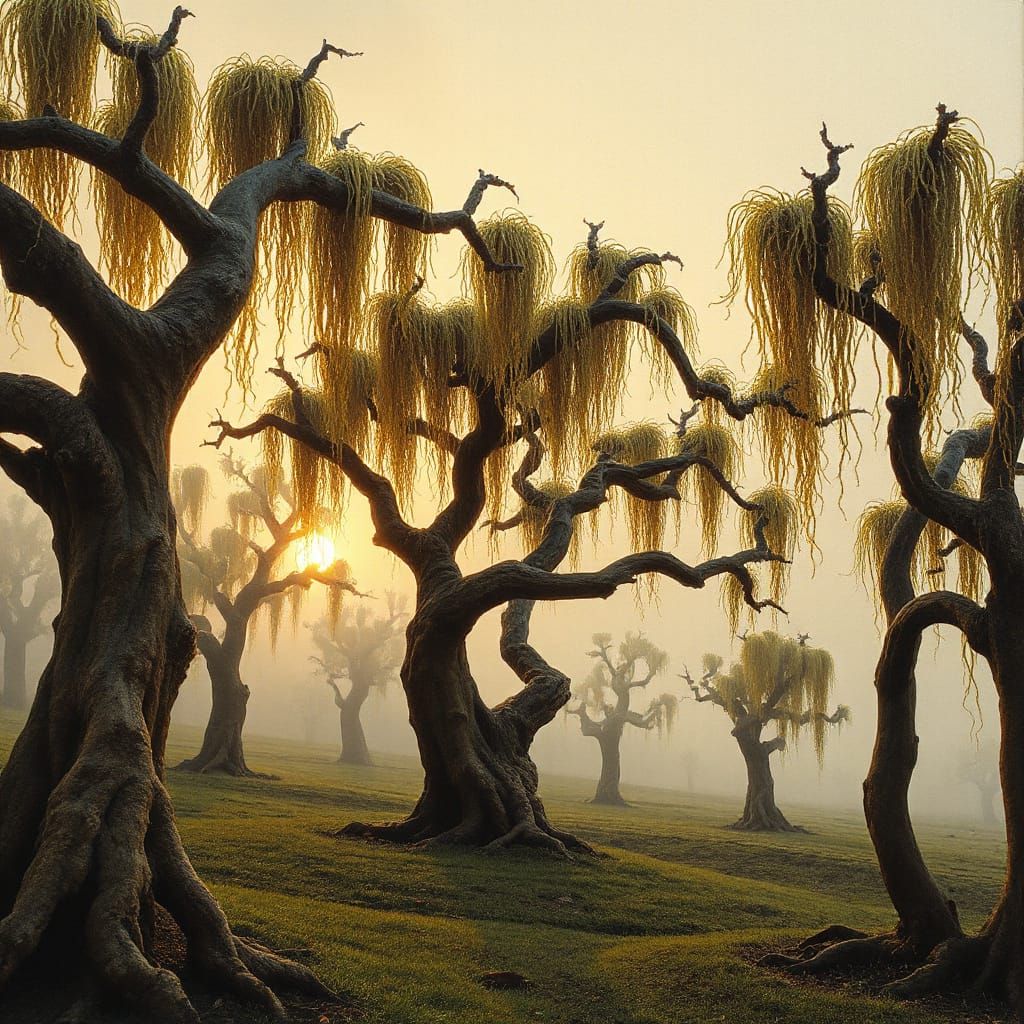 Whimsical Fantasies of a Spaghetti Forest