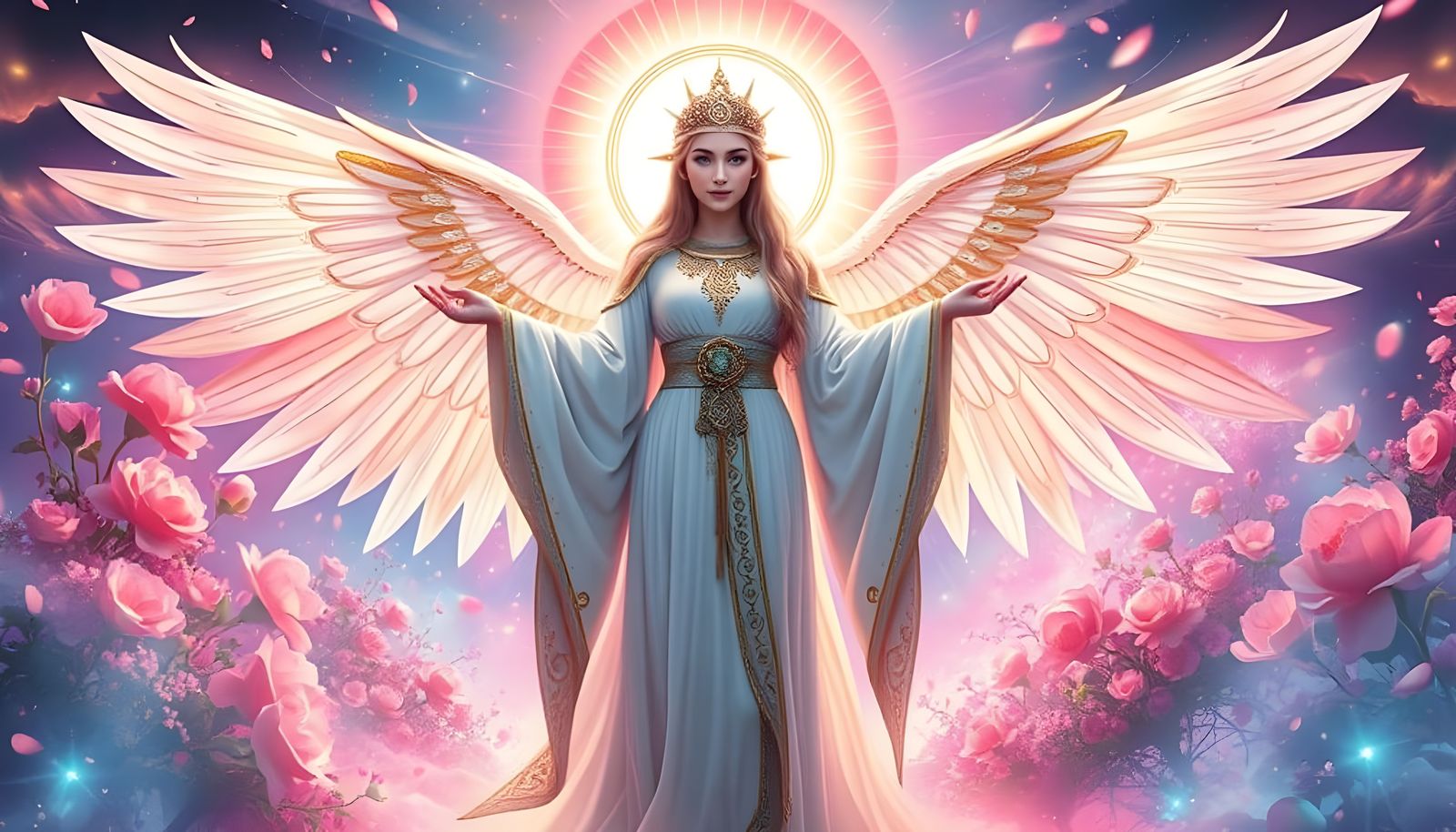 Goddess-Queen in Ethereal Realm