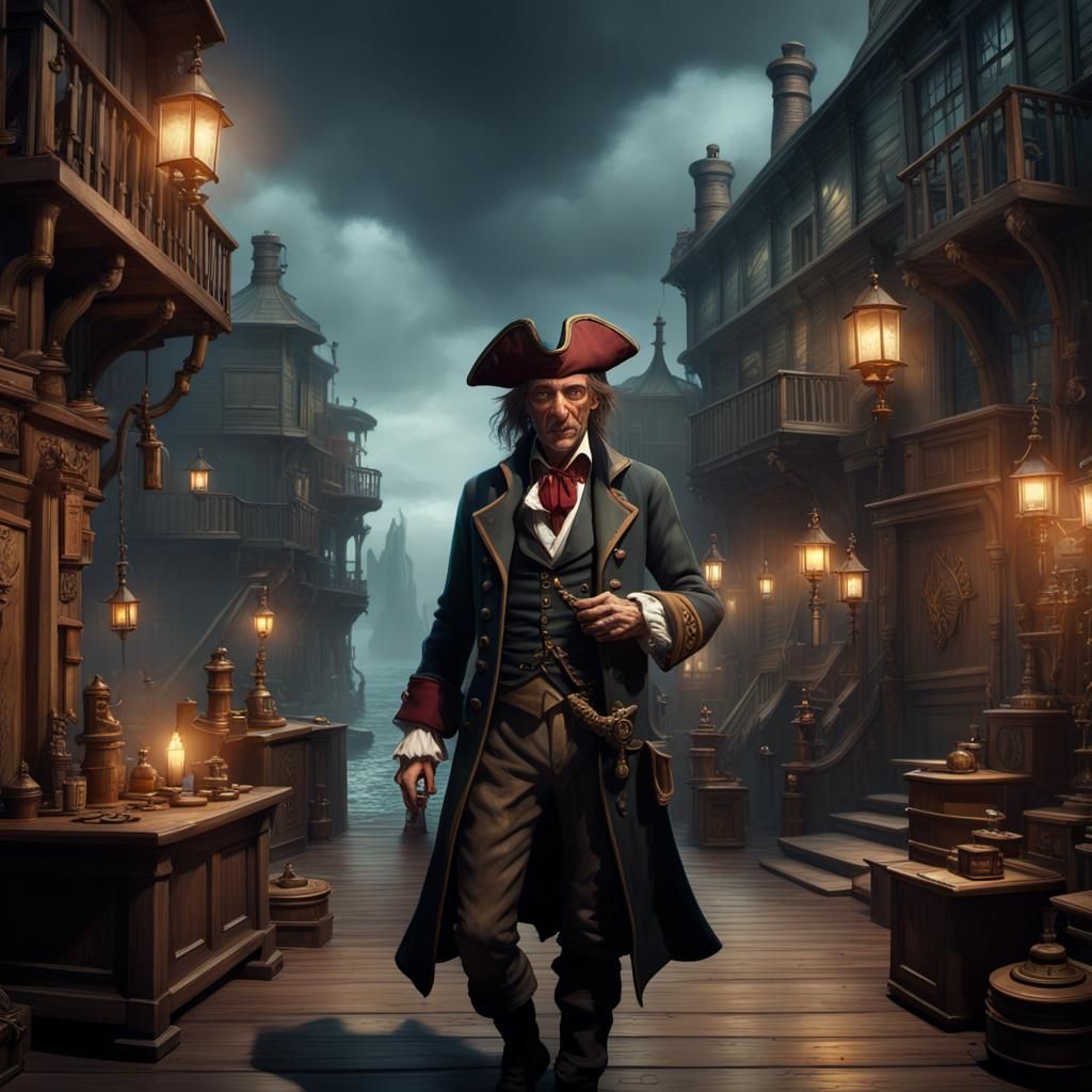 Literary Characters Meet in Detailed Fantasy Art