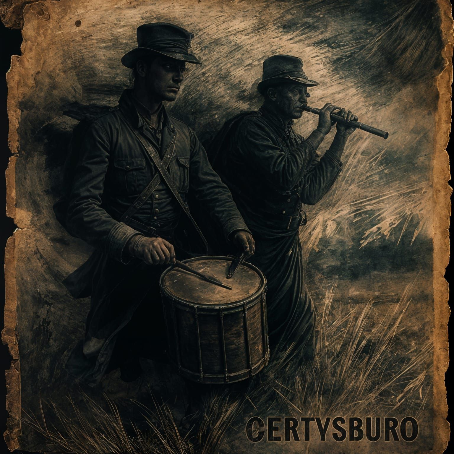 Haunting Fife and Drum Spectres of Gettysburg