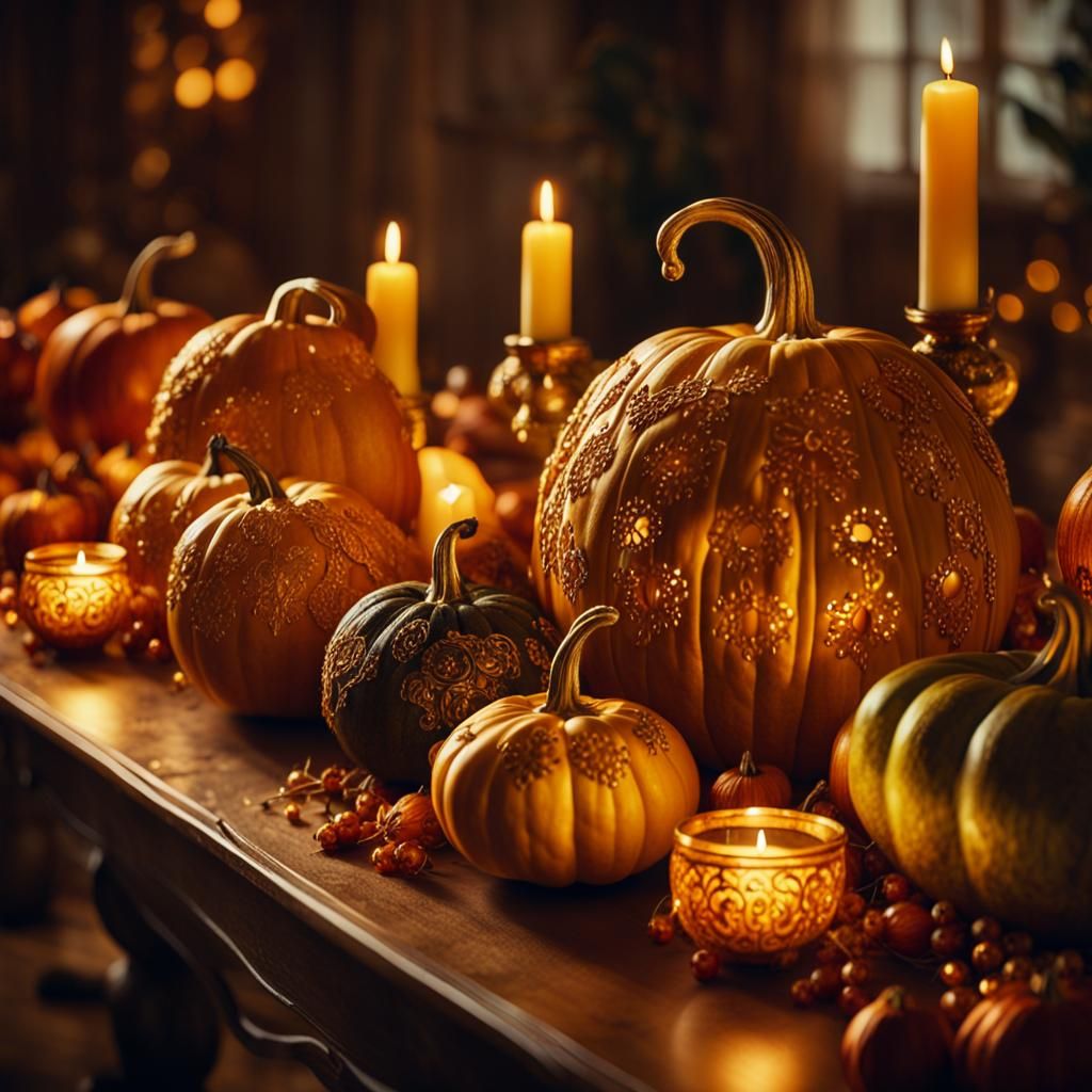 Decorated and Ornamental Gourds