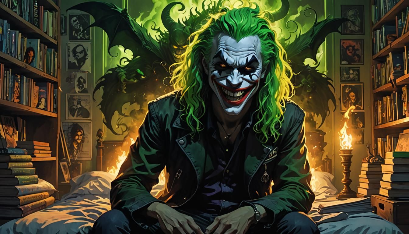 Teenager's Room: Shadow Demon Appears