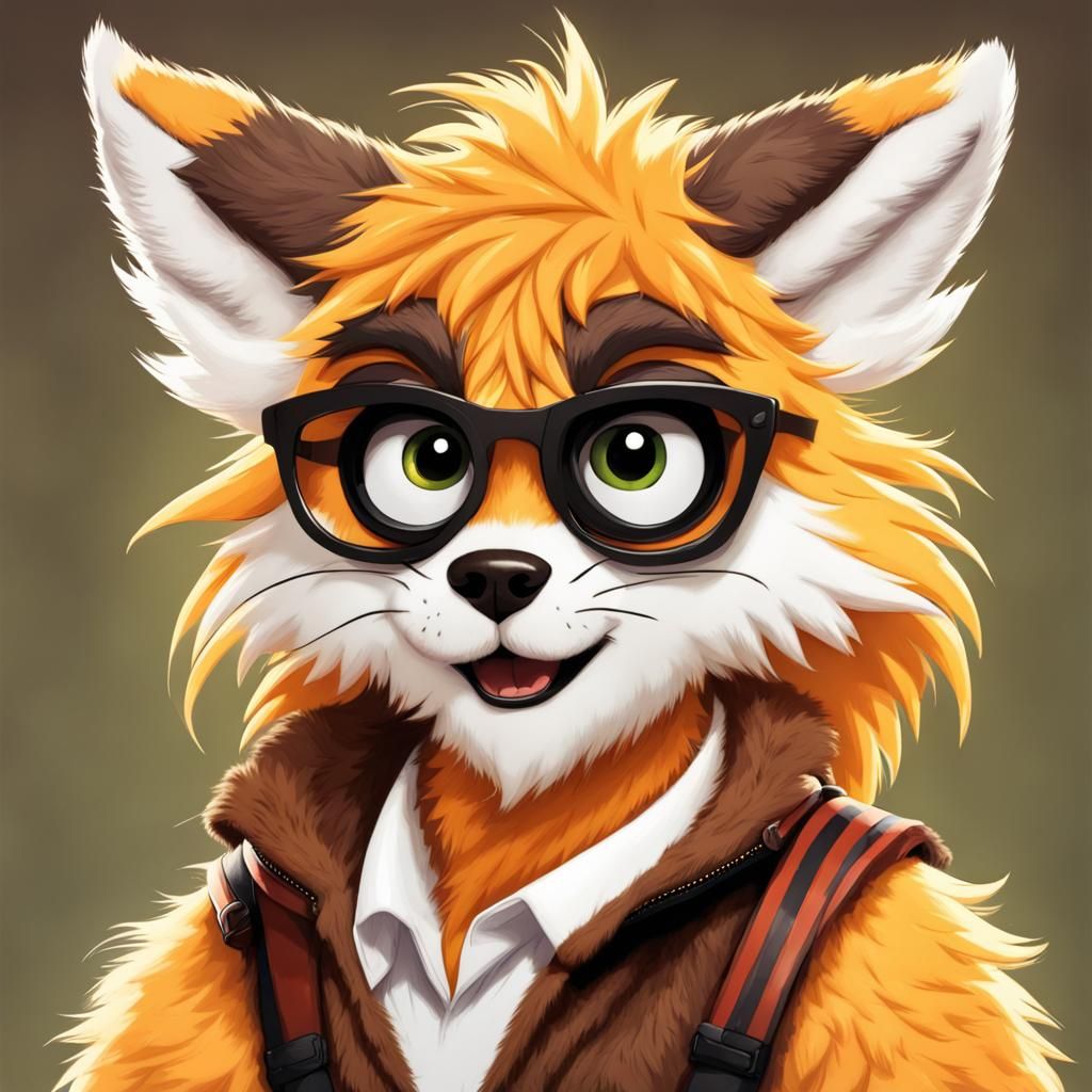 Furry Character Portrait