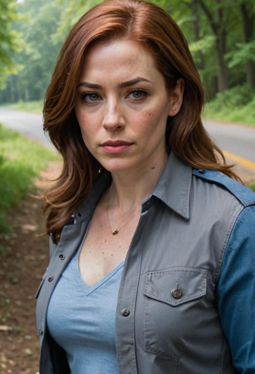 Country Road Crime Scene Investigation