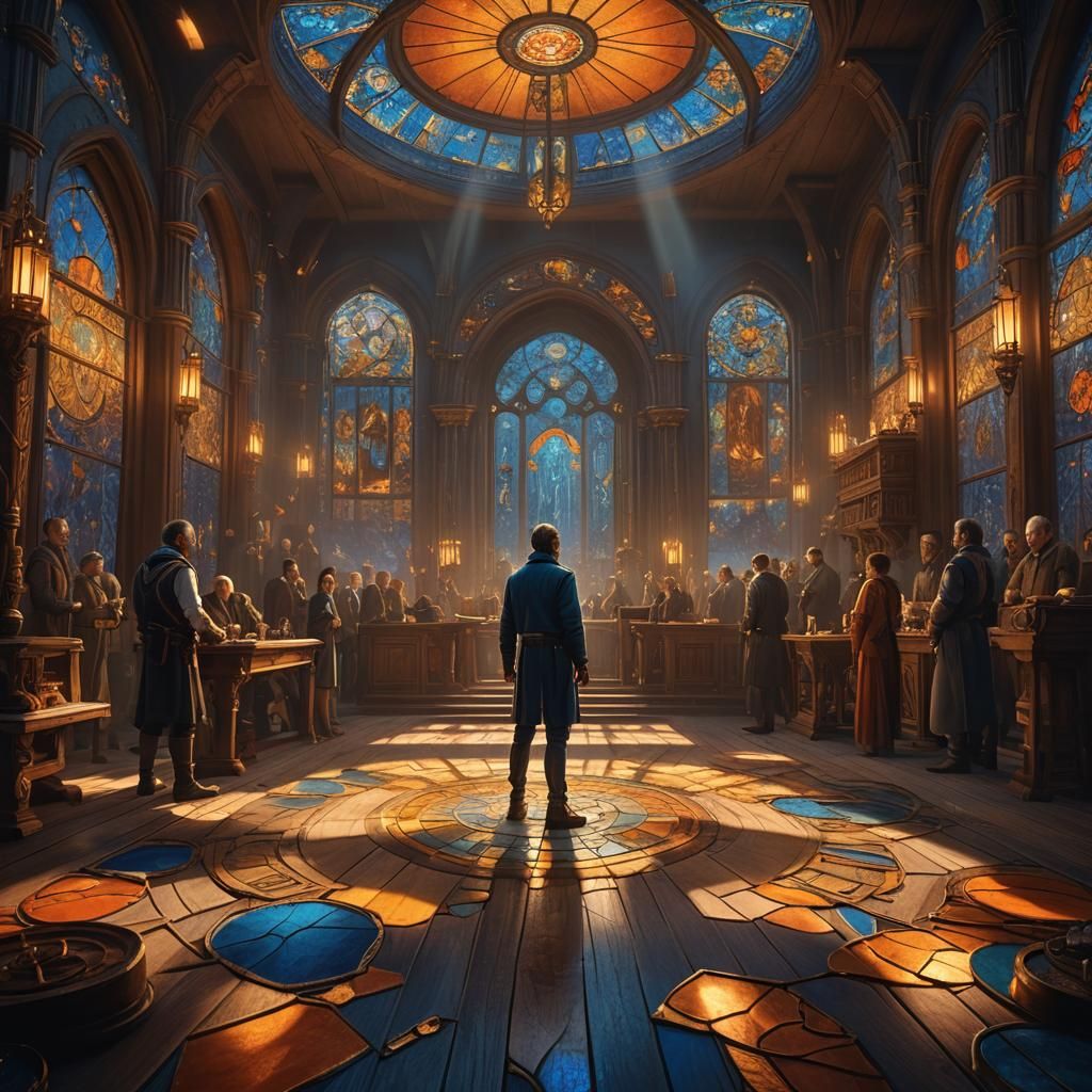 Fantasy Palace Meeting in Rutkowski Style