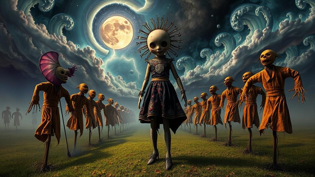 Mystical Voodoo Doll on Haunted Golf Course