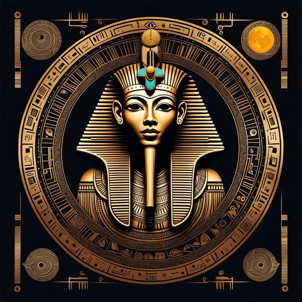 The Egyptian hieroglyph for "Khonsu" is written as "ḫnsw" in the hieroglyphic script. It represents the name of the anci...