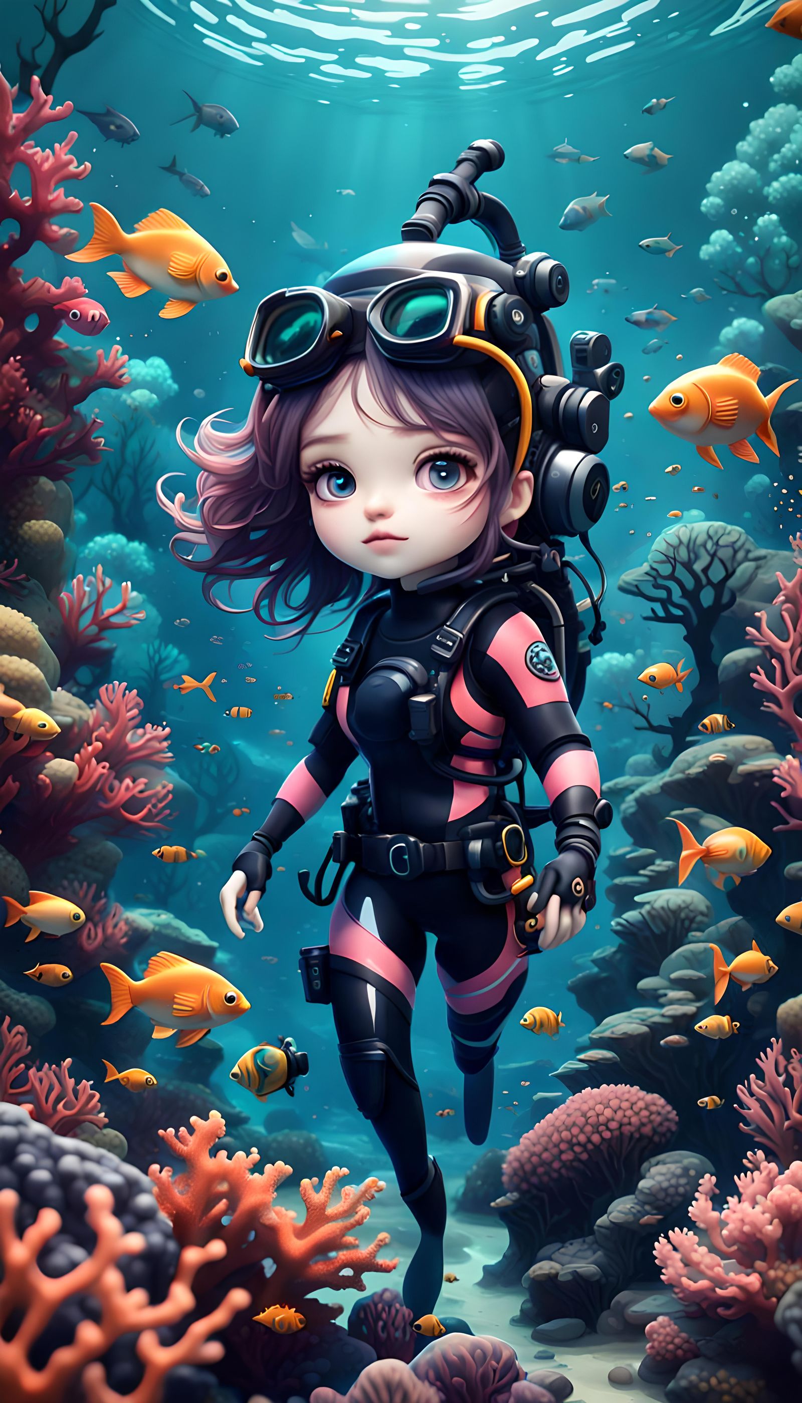 Isley the Scuba Diver