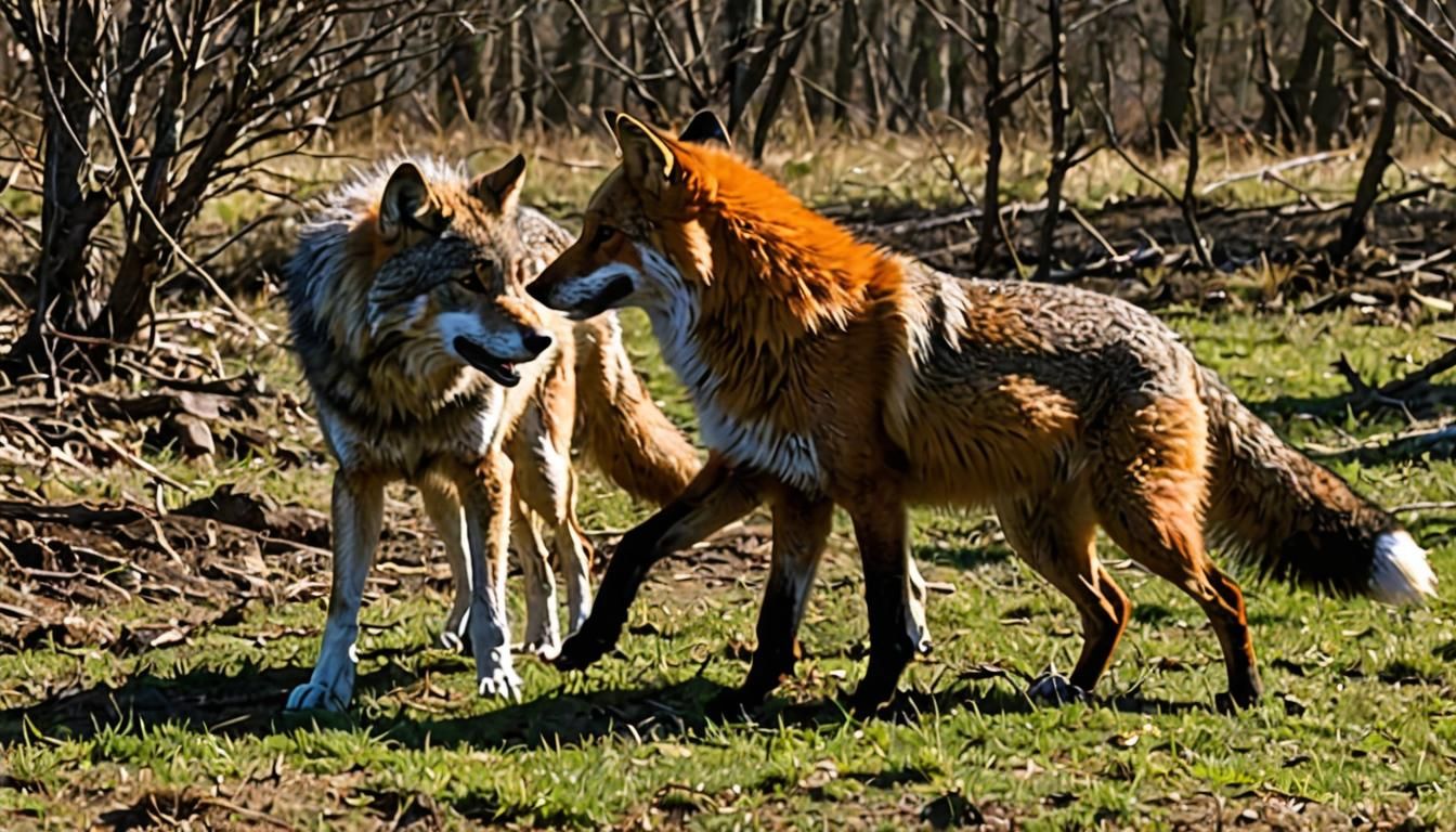Wolf Versus Fox: An Epic Rivalry