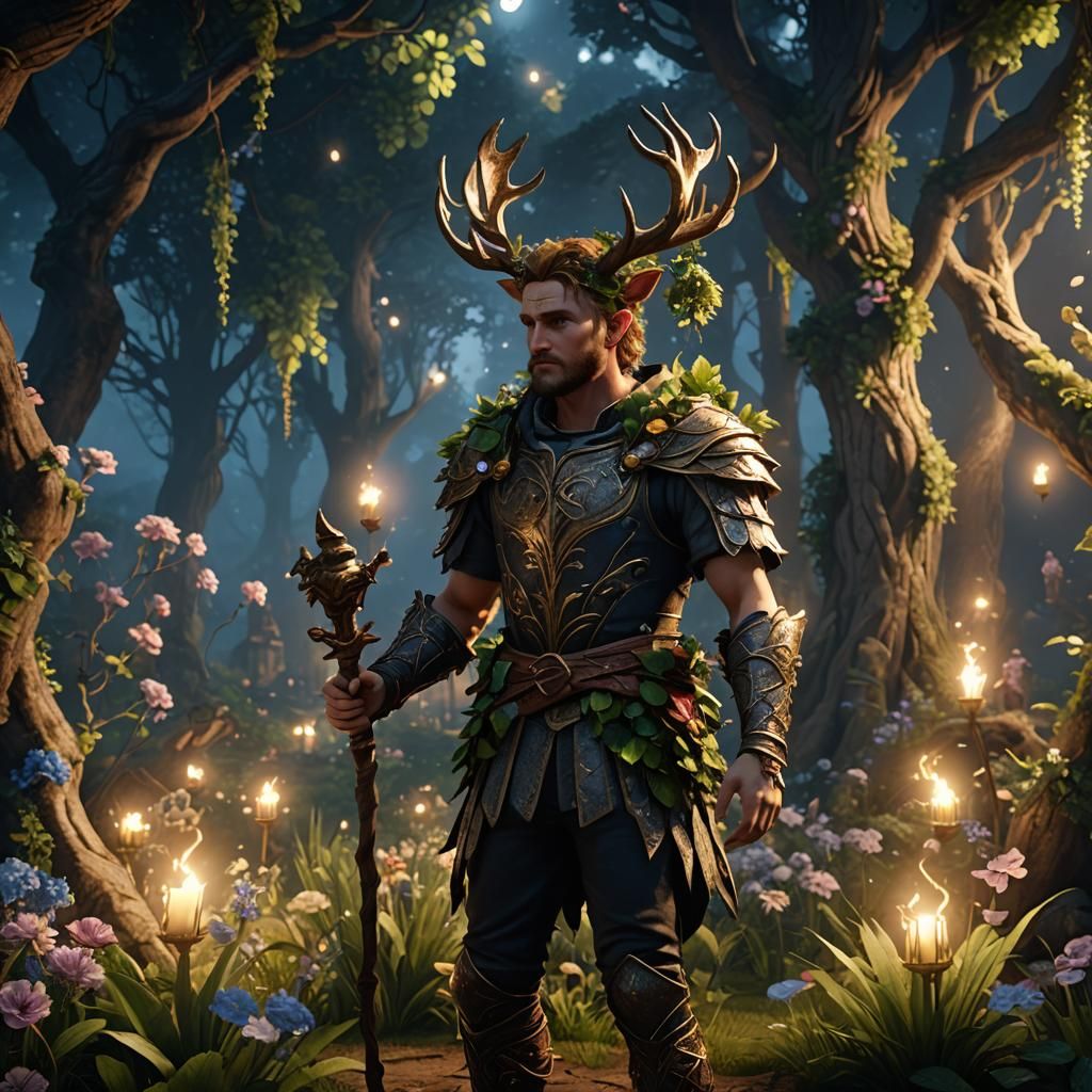 A Midsummer Night's Dream in 3D Cinematic Style