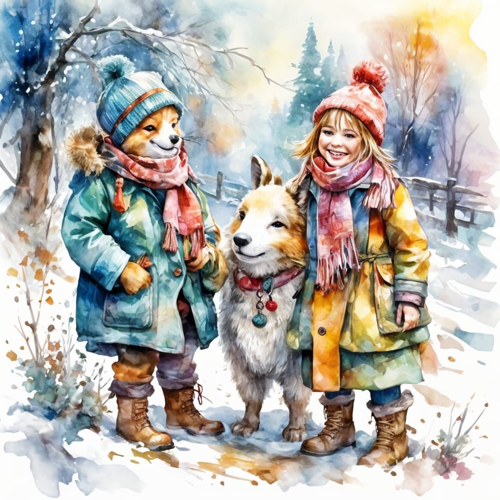 Winter Wonderland Animal Series - 11