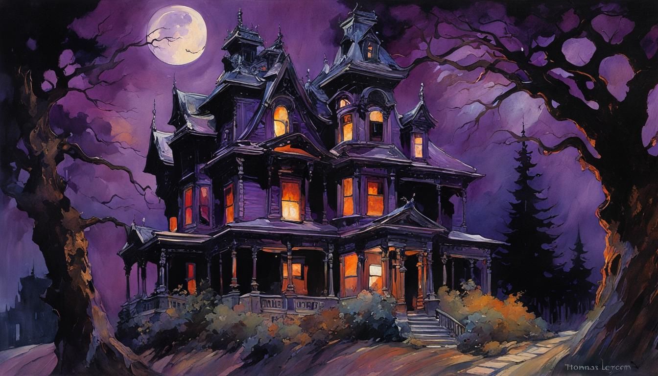 Don't go inside the house . . .