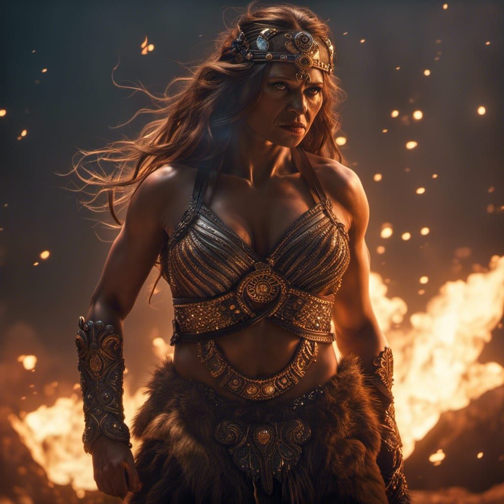 Ancient Warrior Woman