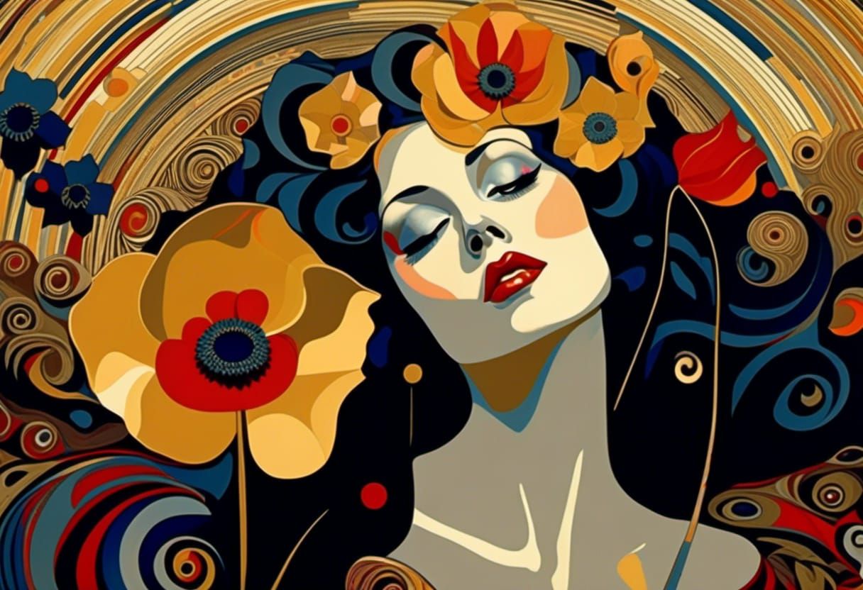 Ecstatic Gold: A Vienna Secession Portrait